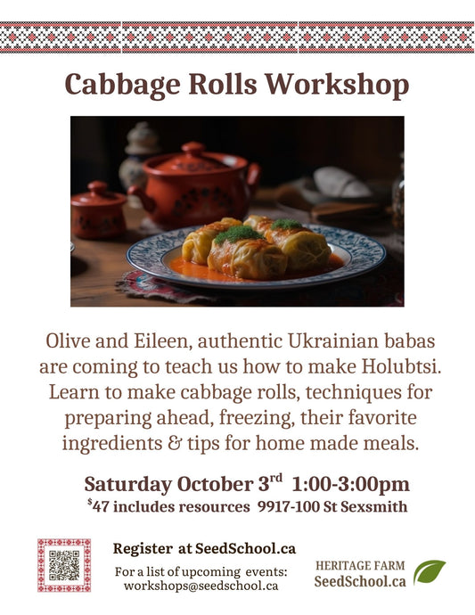 Cabbage Roll Workshop