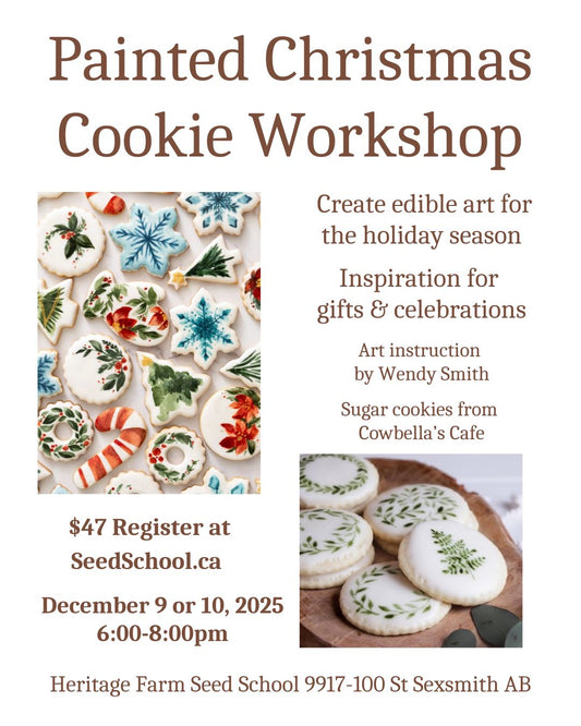 Christmas Cookie Painting Workshop