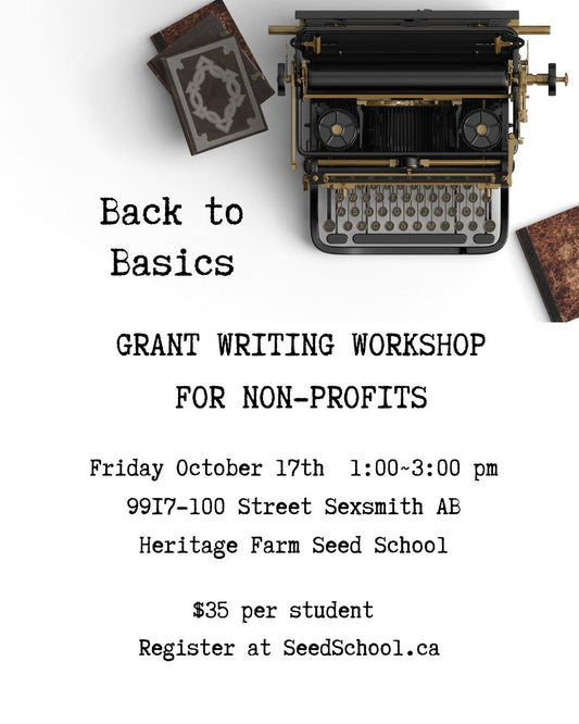Grant Writing Workshop