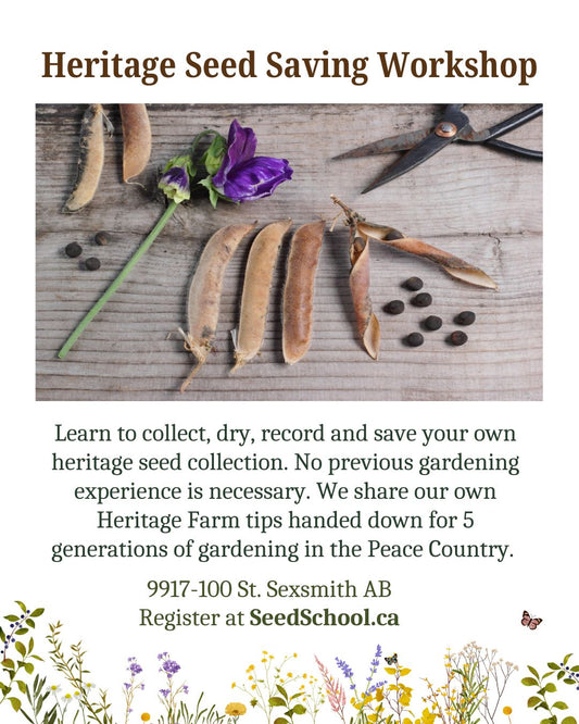 Heritage Seed Saving Workshop