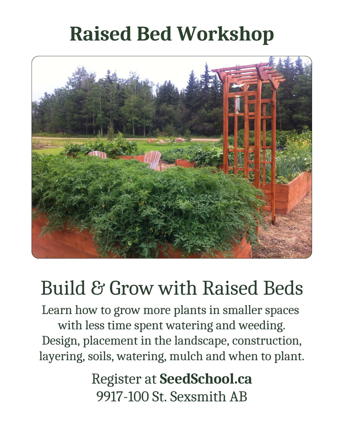 Raised Bed Workshop